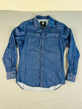 G-Star Raw Indigo Denim Shirt